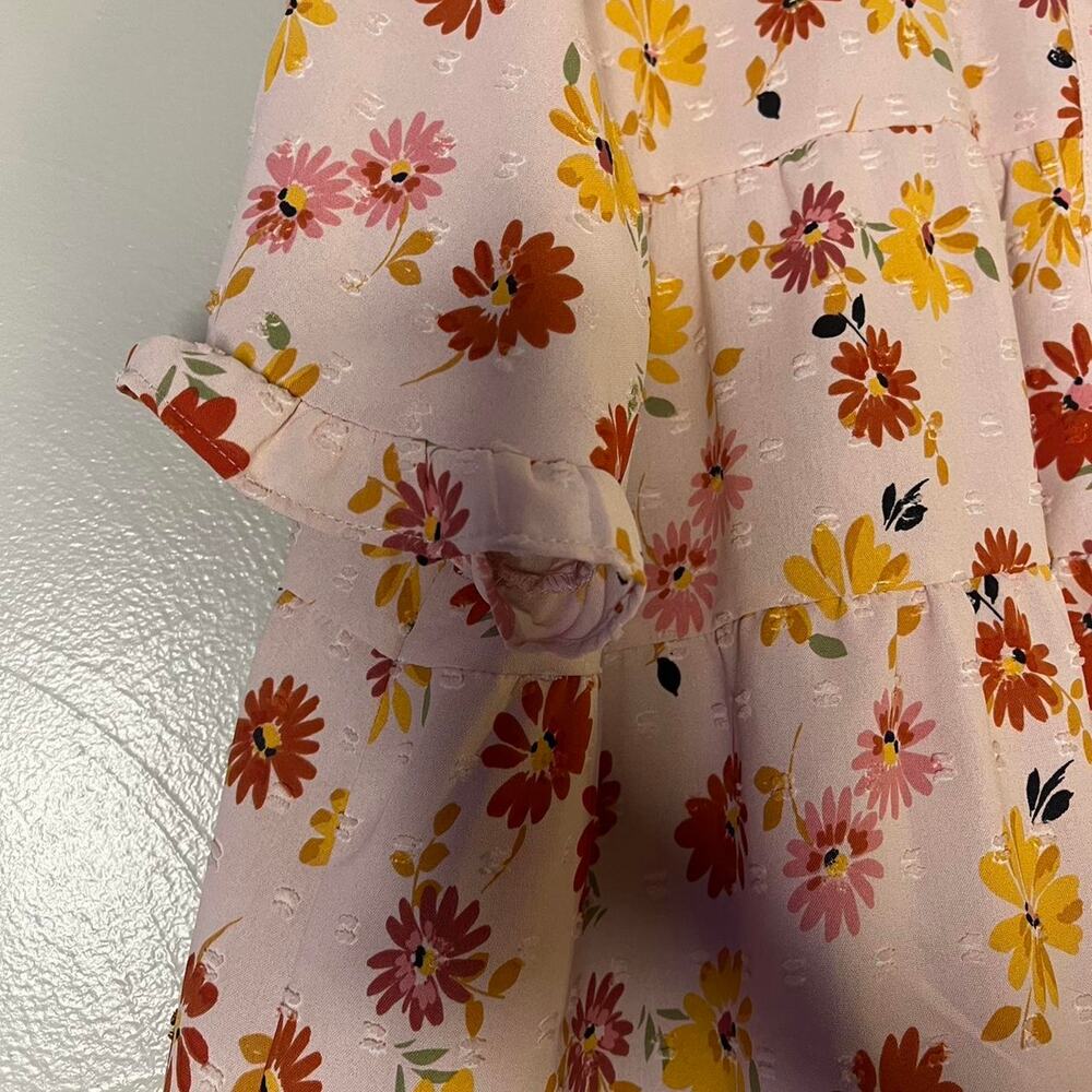 Floral Blouse | Plus Size | Ruffle | Button up |Spring y2k - Picture 4 of 8